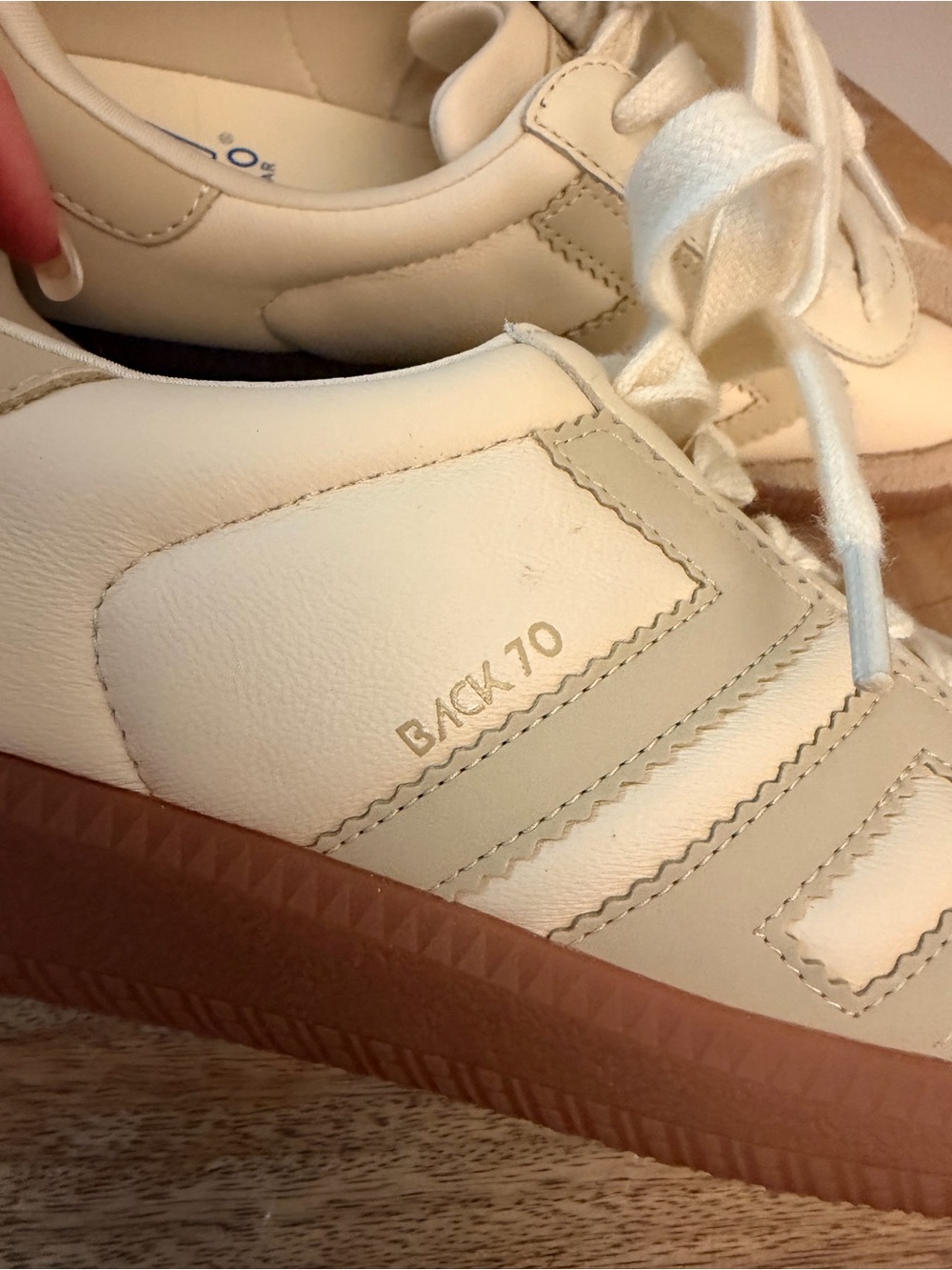 Back70 CLOUD D26 in BUTTER BEIGE Sneakers Size 37 (6.5) - Picture 8 of 8